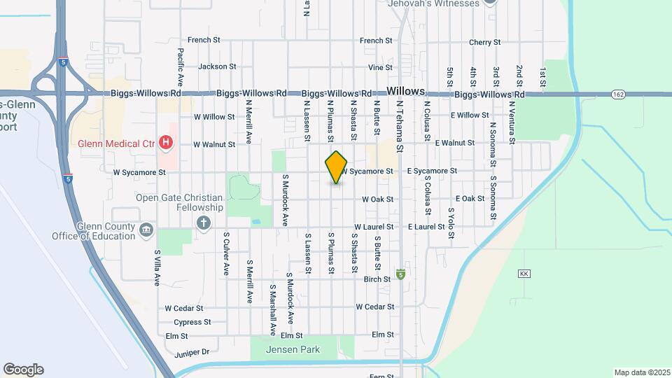 138 S Plumas St Map and Location Details