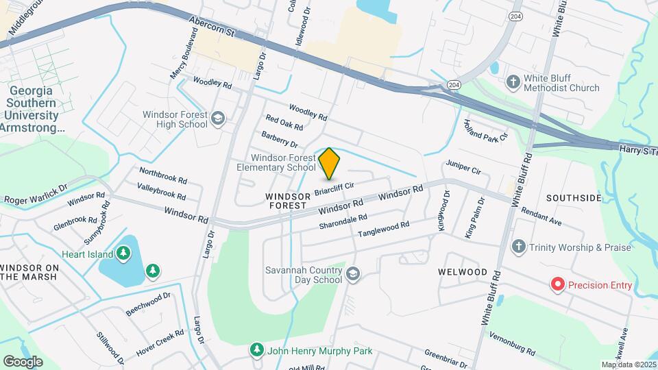 406 Briarcliff Cir Map and Location Details