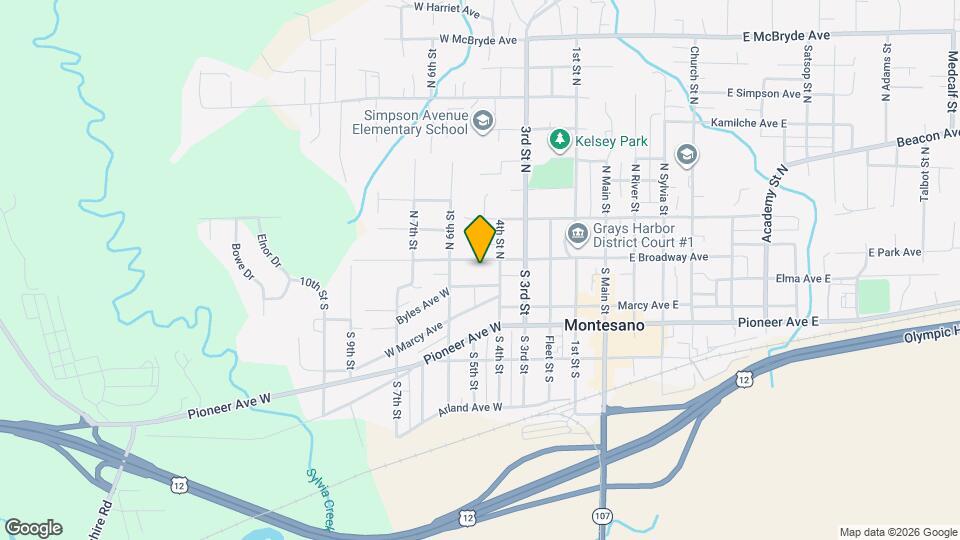 517 W Broadway Ave Map and Location Details