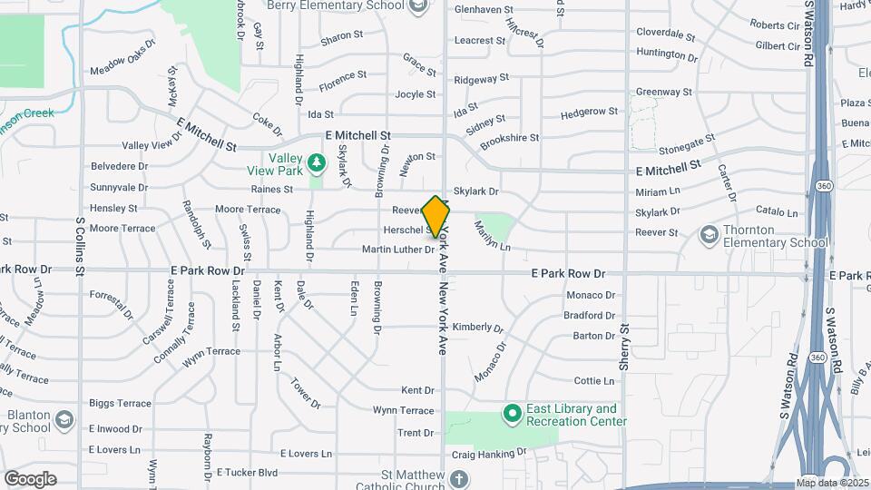 1825 Martin Luther Dr Map and Location Details