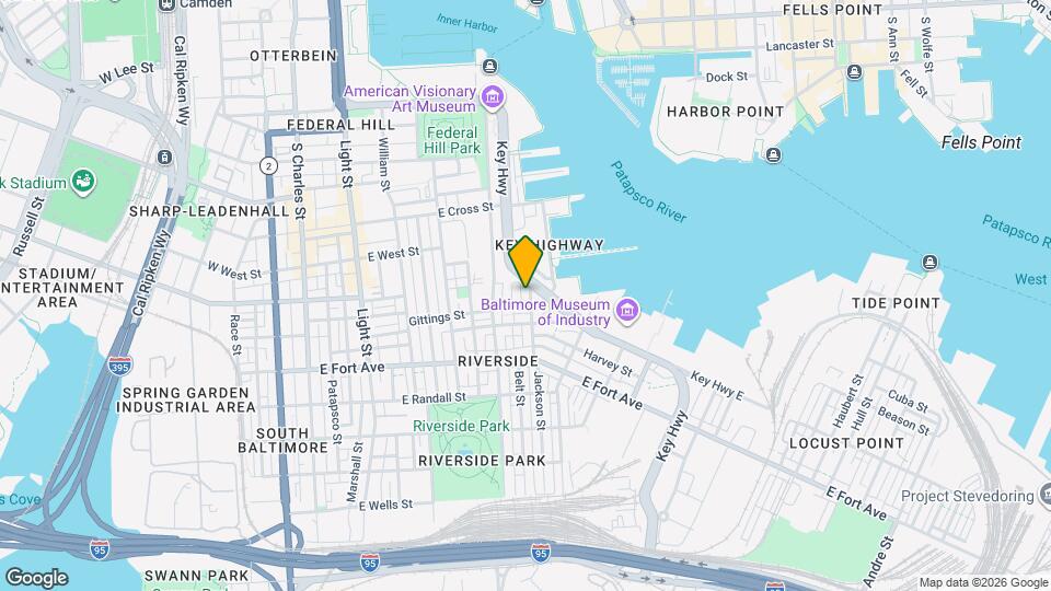 1310 Jackson St Map and Location Details