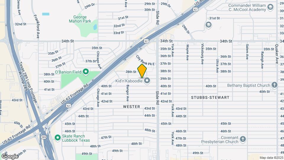 5307 39th St Map and Location Details