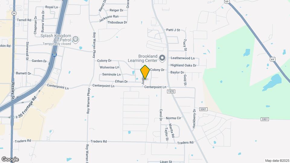 6911 Justin Ln Map and Location Details