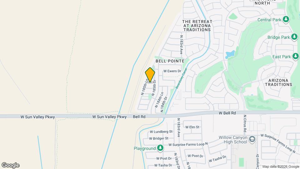 18531 W Sunbelt Dr, Unit GARDENA Map and Location Details