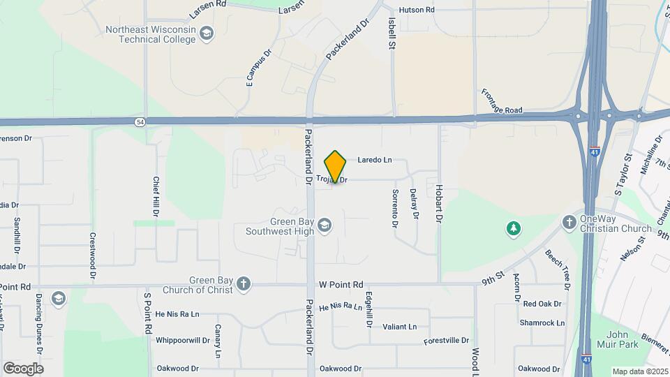 2571 Trojan Dr Map and Location Details