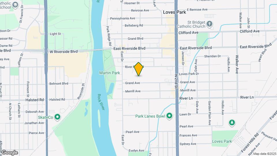 240 Grand Ave Map and Location Details