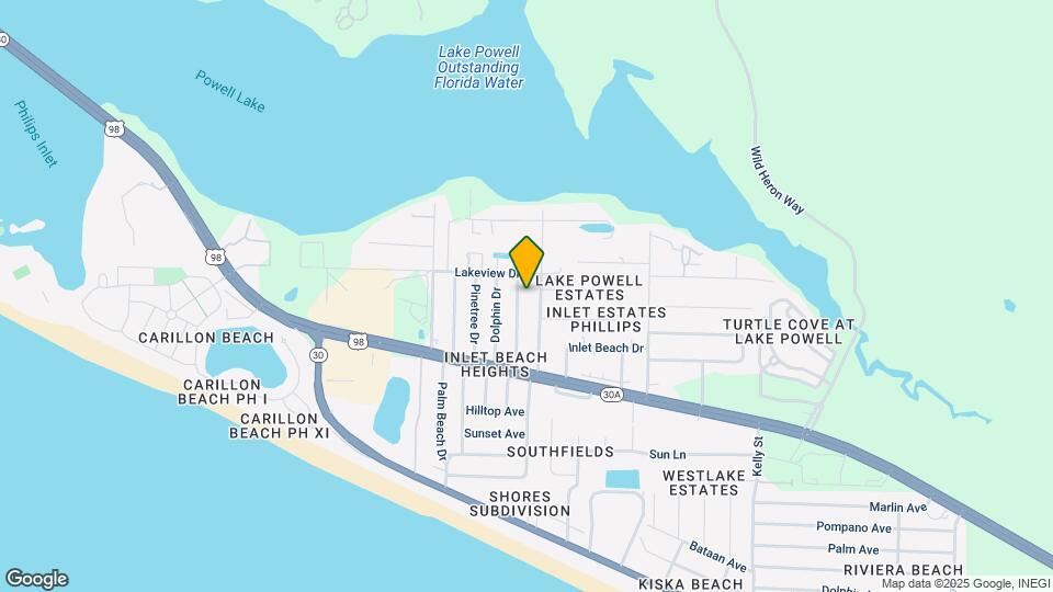 610 Sea Breeze Dr Map and Location Details