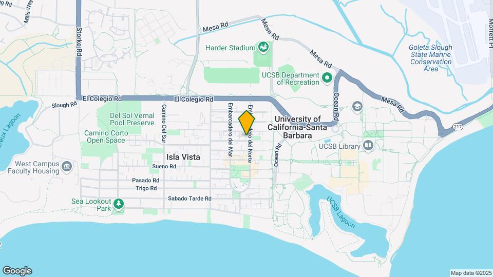 825 Embarcadero Del Norte Map and Location Details