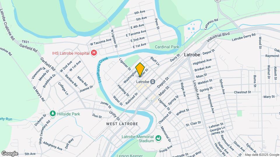 512 Ligonier St Map and Location Details