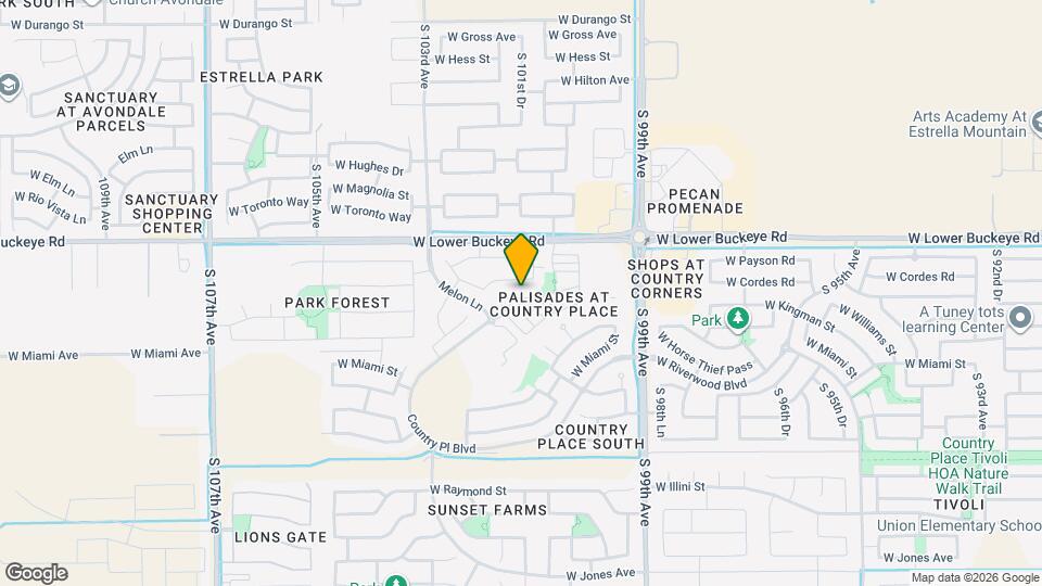 10120 W Williams St Map and Location Details