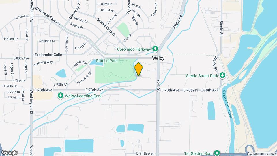 7891 York St Mapa y Detalles de la Ubicación