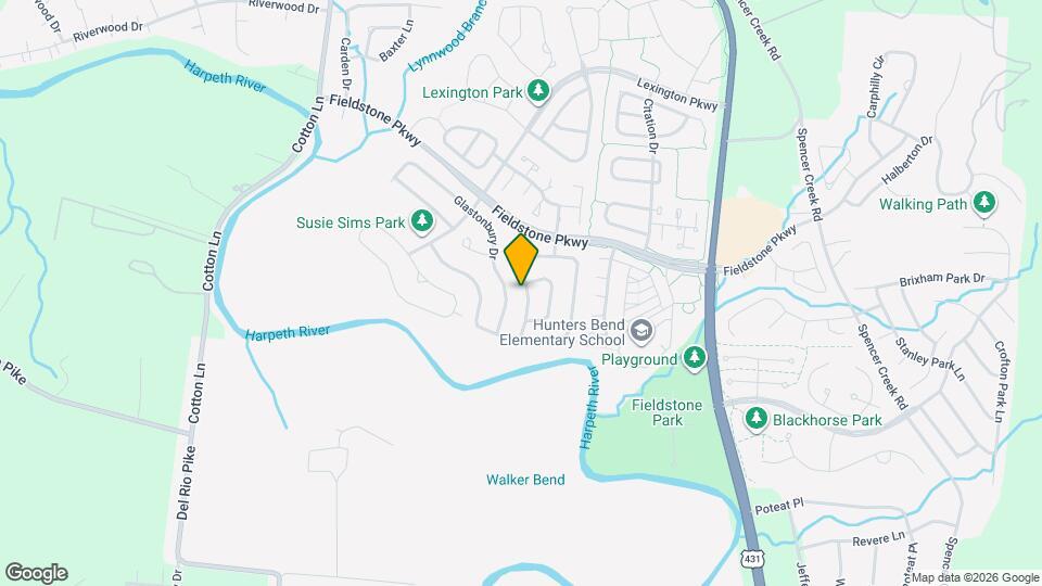 9027 Tarrington Ln Mapa y Detalles de la Ubicación