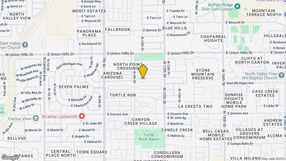 932 East Michigan Ave Map and Location Details