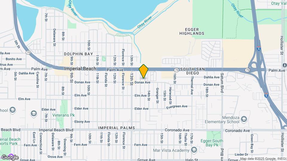 1360-1380 Donax Ave Map and Location Details