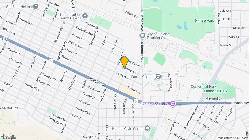 607 Hollins Ave Map and Location Details