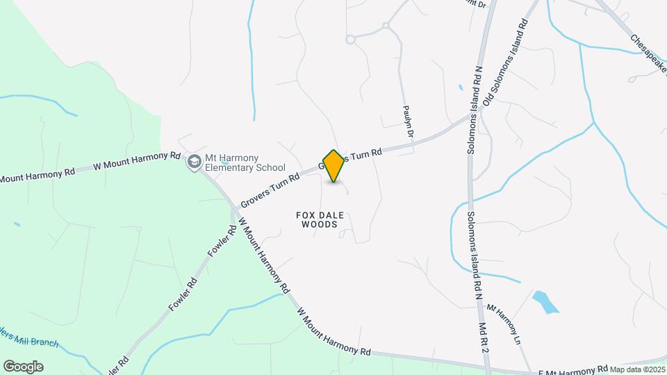 430 Grovers Turn Rd Map and Location Details