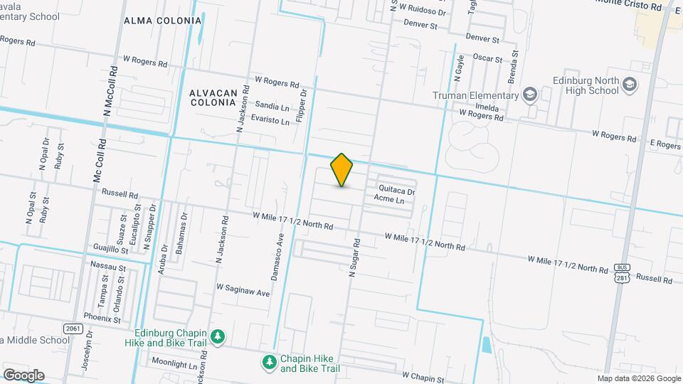 1618 W Powell St, Unit 2 Map and Location Details