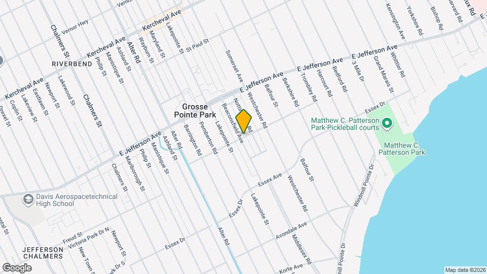 902 Beaconsfield Ave Mapa y Detalles de la Ubicación