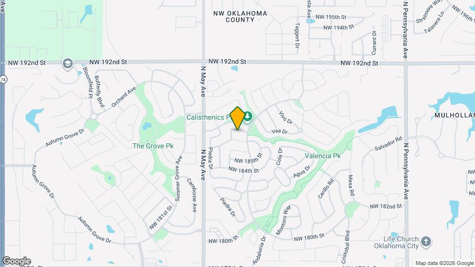 2712 NW 187th Terrace Map and Location Details