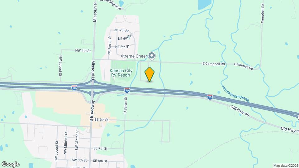 601 NE 1st St Map and Location Details