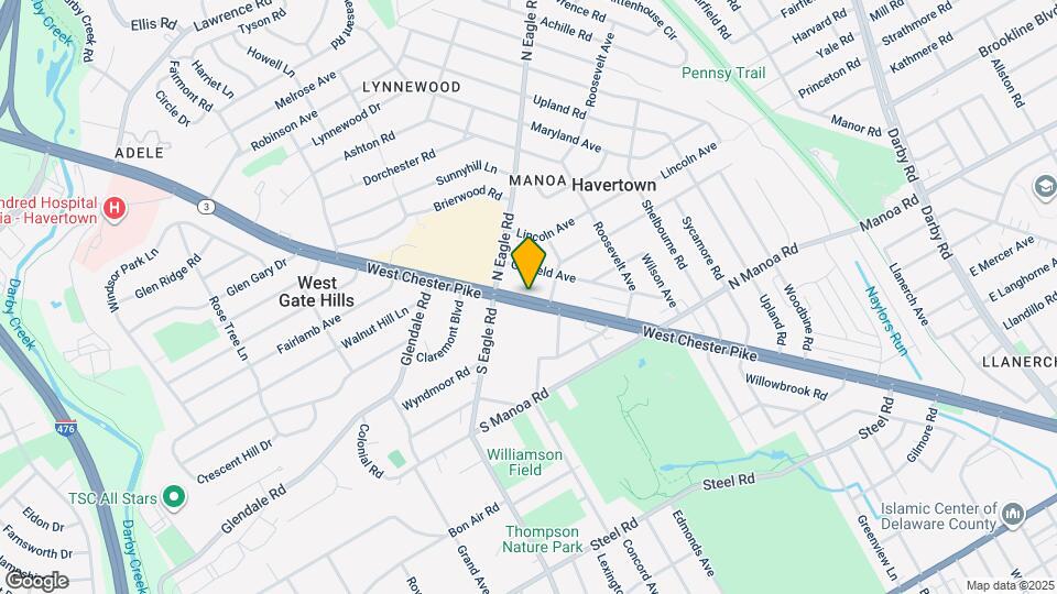 1243 West Chester Pike Havertown PA Apartments and Nearby Havertown