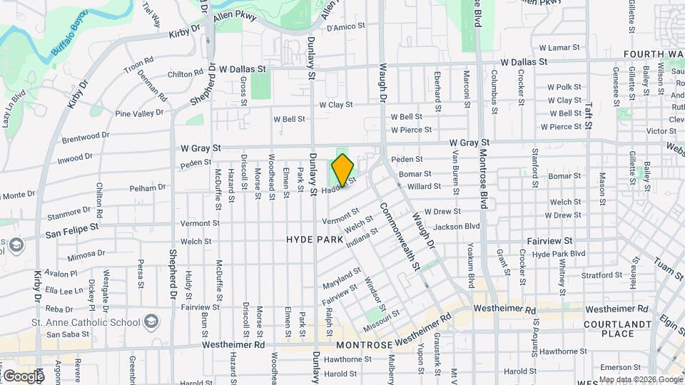 1539 Haddon St Map and Location Details