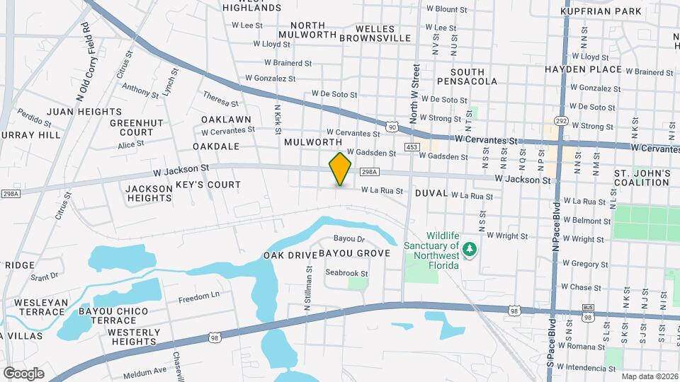 3207 W La Rua St Map and Location Details