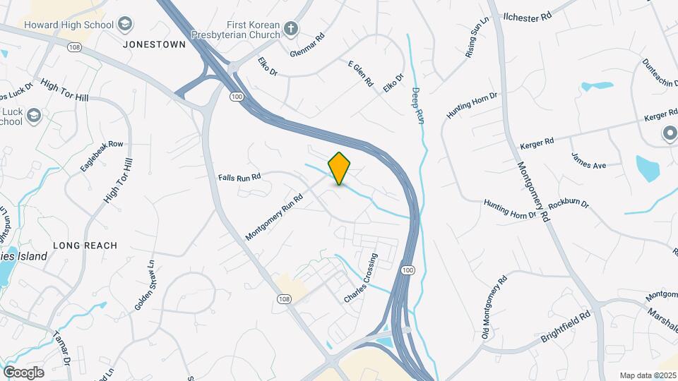8511 Falls Run Rd Map and Location Details