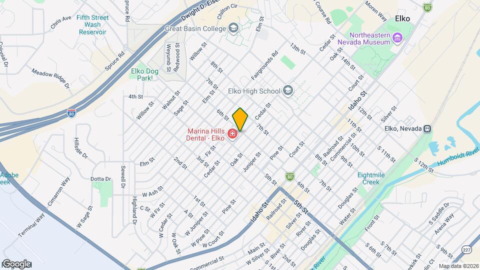 Rose Apartments Map and Location Details