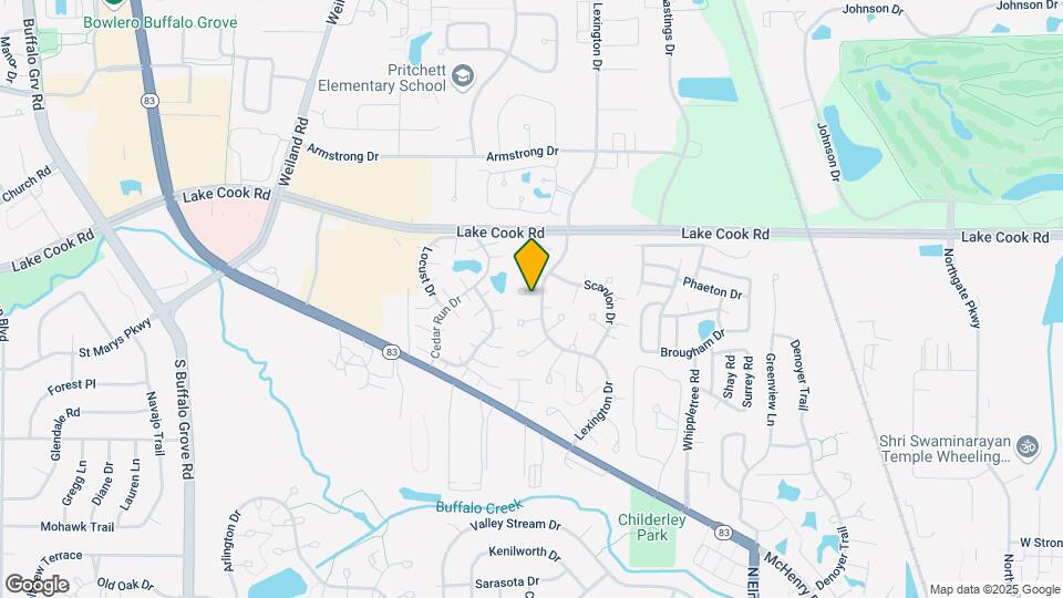 1153 Silverwood Ct Map and Location Details