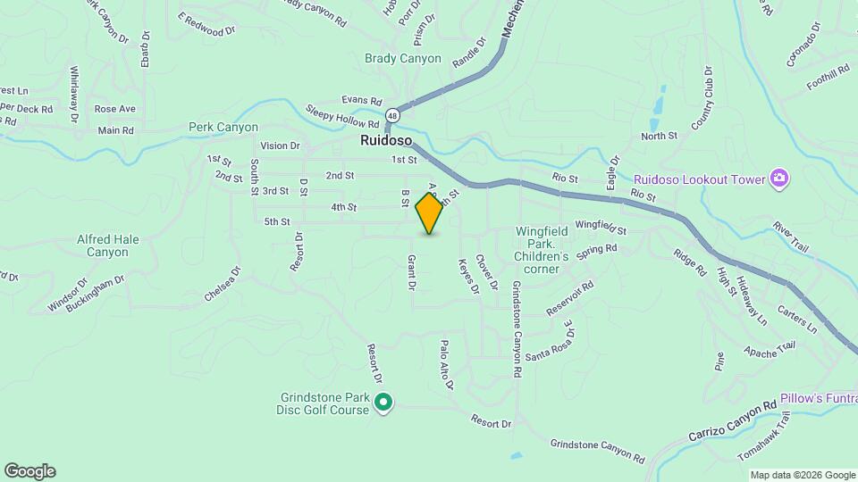 101 Apache Hills Dr, Unit 1 Map and Location Details