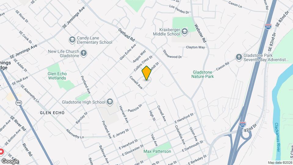 1440 Columbia Ave Map and Location Details