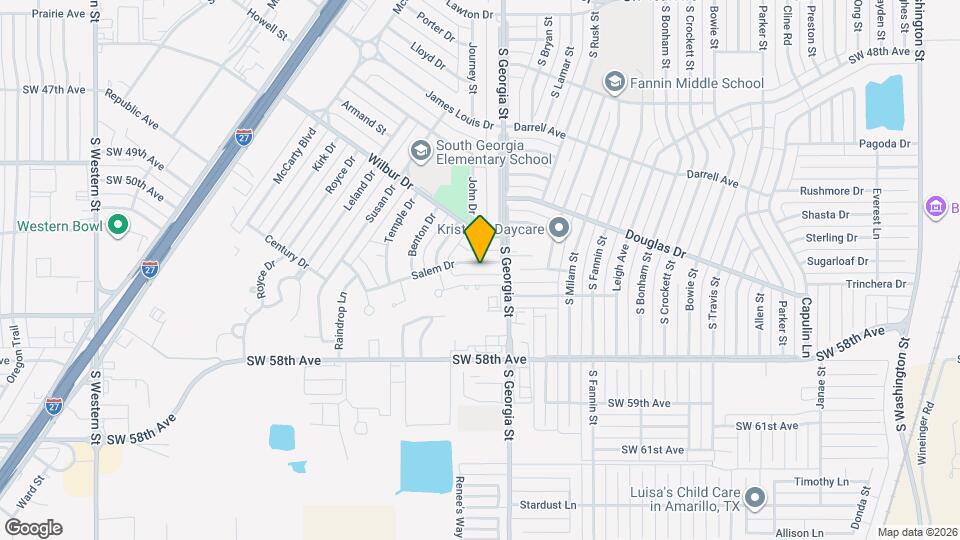 2709 Salem Dr Map and Location Details