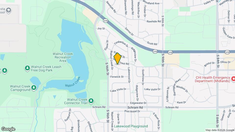 1104 Valleyview Dr Map and Location Details