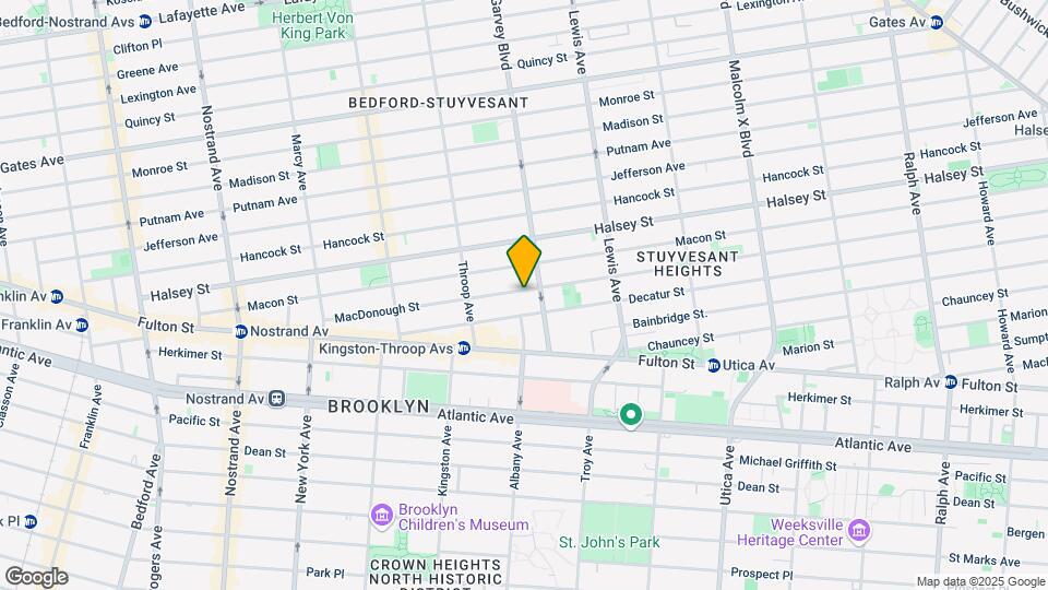 204 MacDonough Mapa y Detalles de la Ubicación
