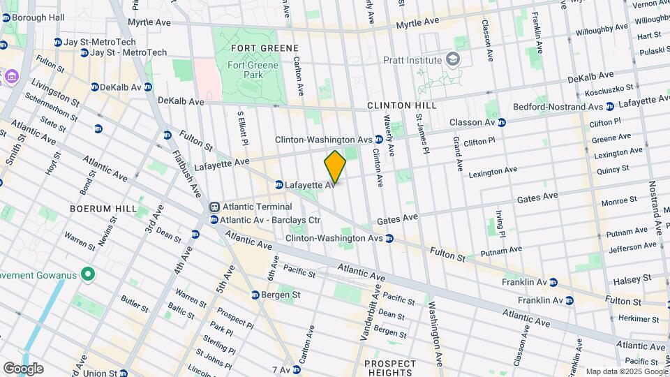 387 Adelphi St Map and Location Details