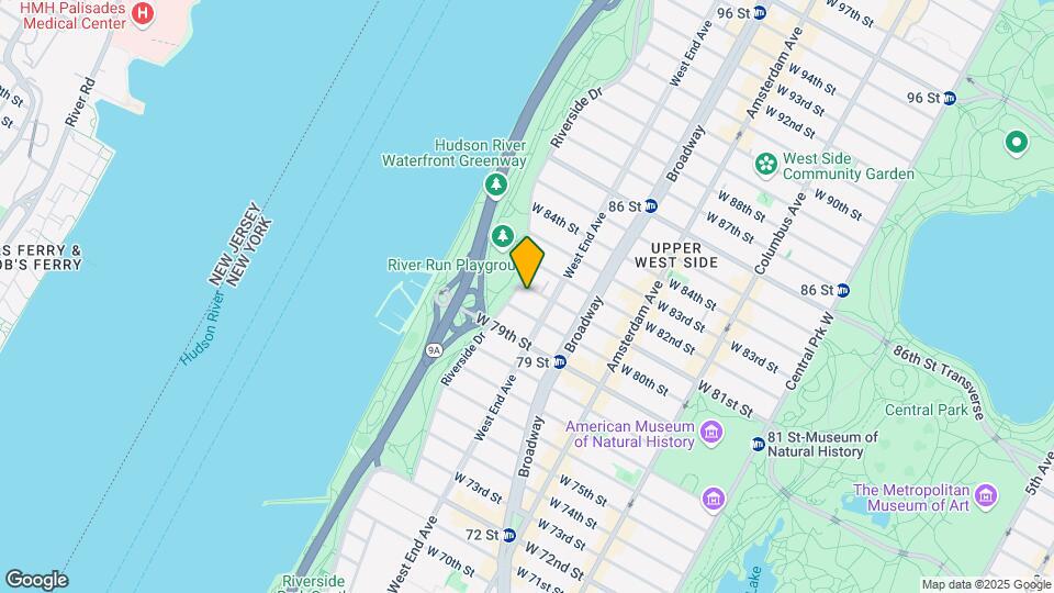 316 W 81st St Mapa y Detalles de la Ubicación