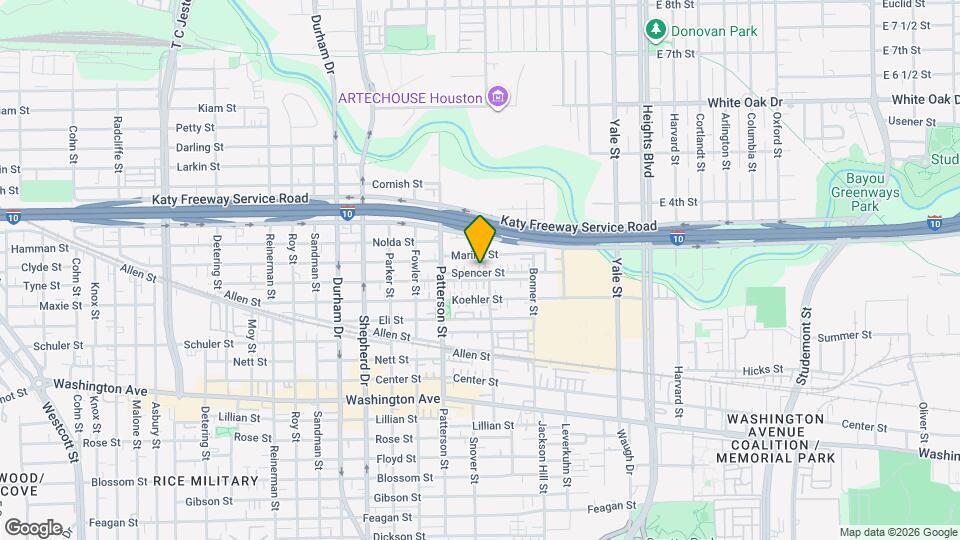 4302 Spencer St Map and Location Details