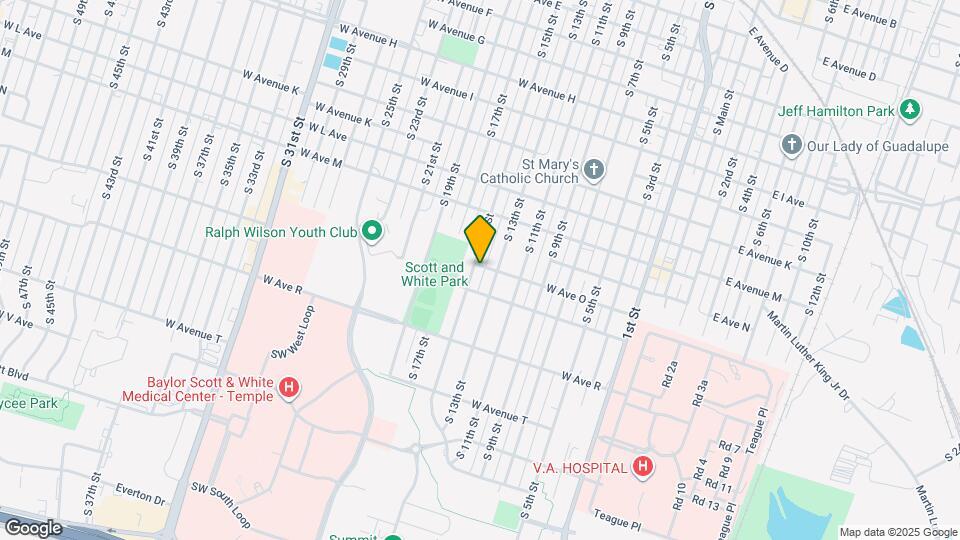 1503 S 15th St Map and Location Details