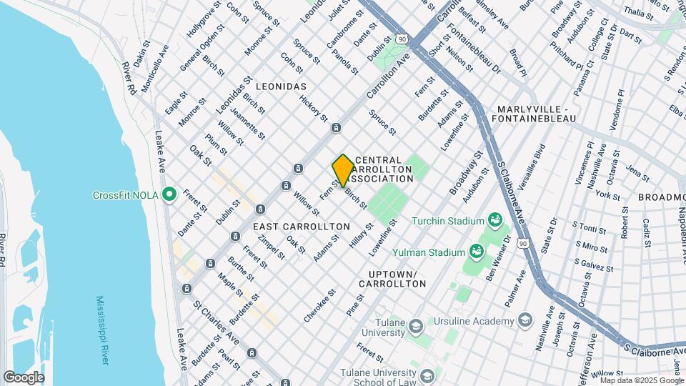 7812 Birch St Mapa y Detalles de la Ubicación