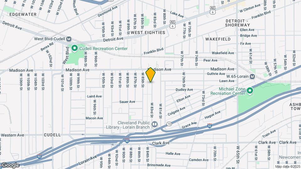 2054 W 83rd St Mapa y Detalles de la Ubicación