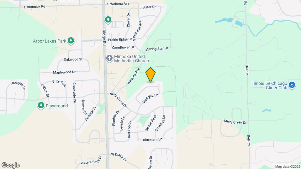 1425 Marigold Ln Mapa y Detalles de la Ubicación