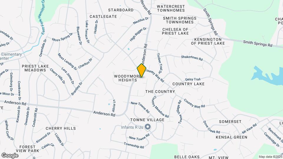 207 Tenonwood Ct Map and Location Details