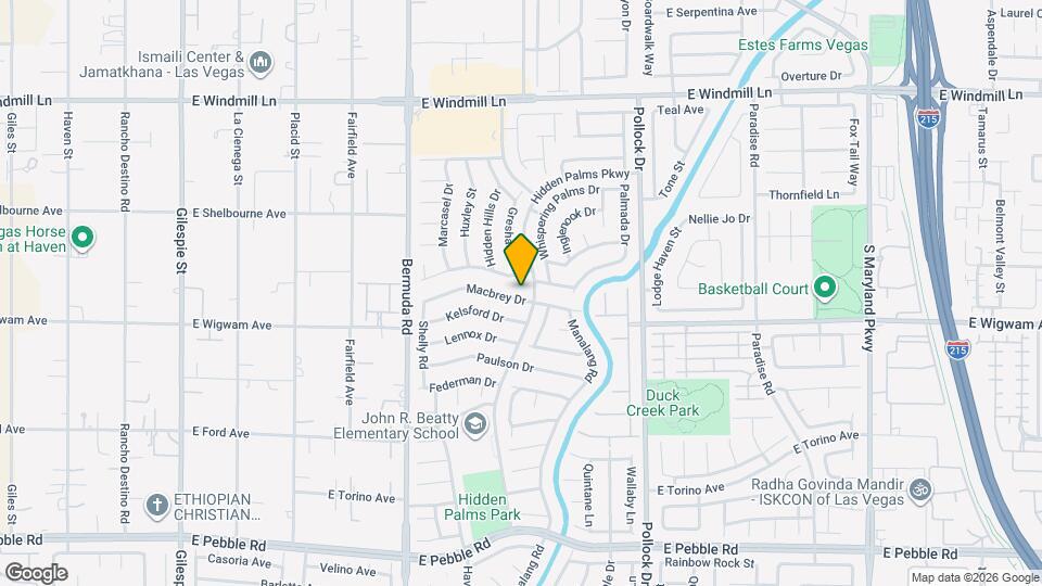 592 Macbrey Dr Map and Location Details