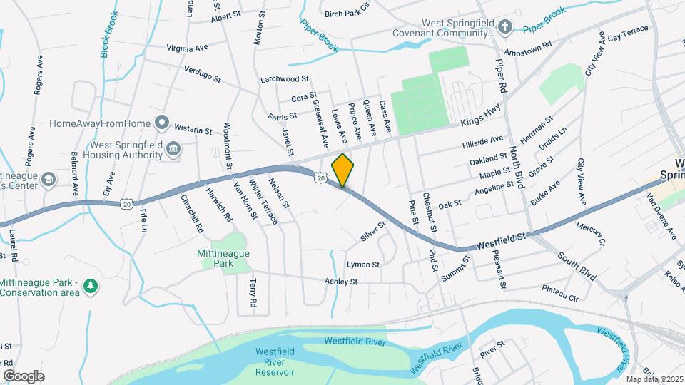 1201 Westfield St Map and Location Details