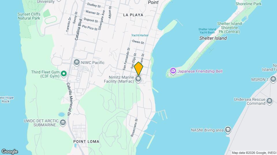 321 Rosecrans St Map and Location Details