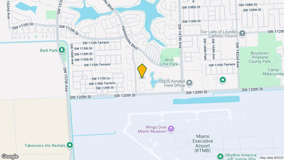 15070 SW 117th Way Map and Location Details