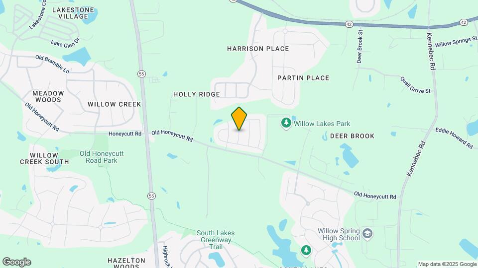 205 Wilbur Lake Dr Map and Location Details