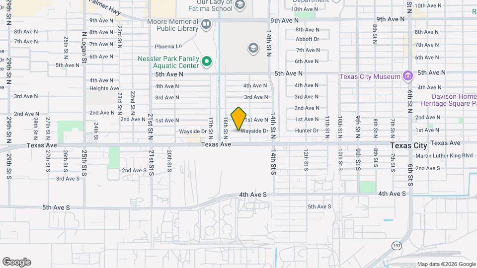 1517 Wayside Dr Map and Location Details