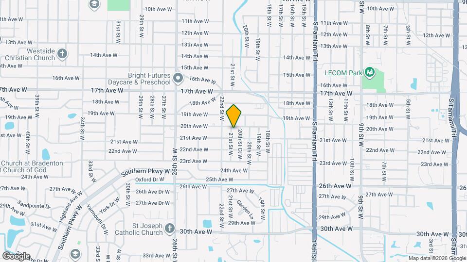 2003 21st St W Map and Location Details